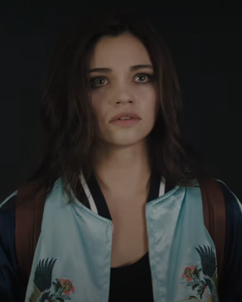 Dead Money Chloe Blue Varsity Jacket