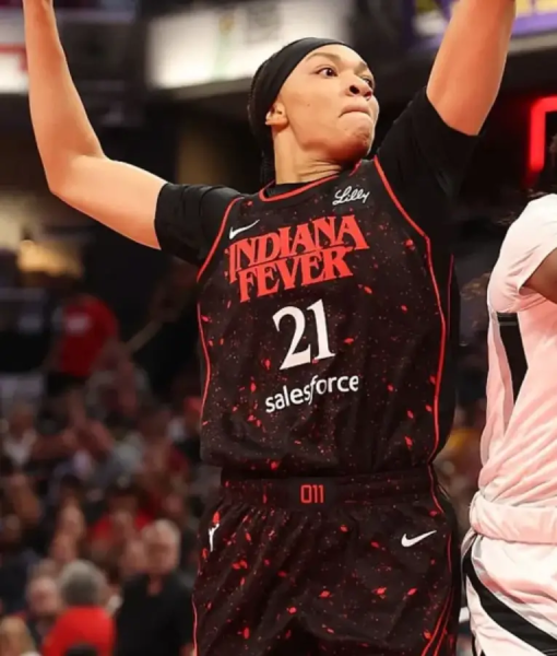 Indiana Fever Makayla Timpson Stranger Things Rebel Swingman Jersey