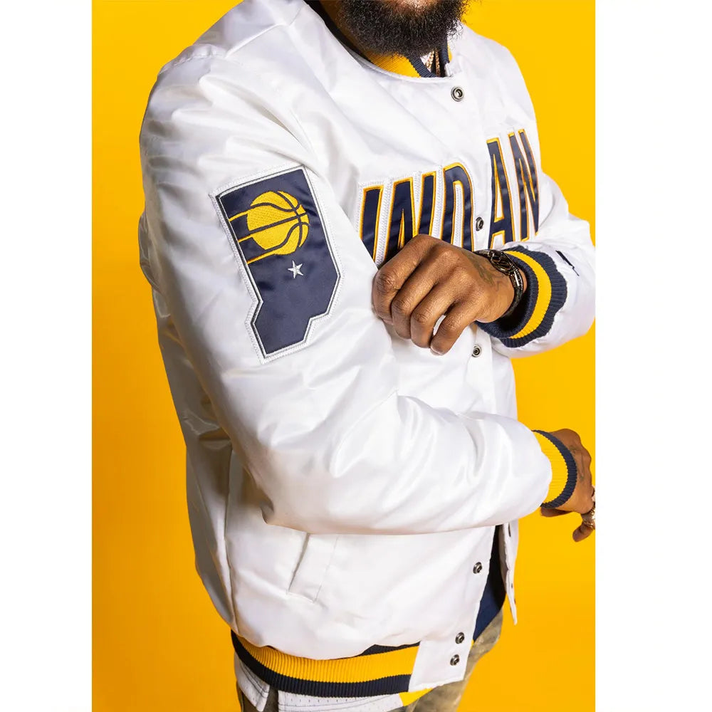 Indiana Pacers X White Jacket