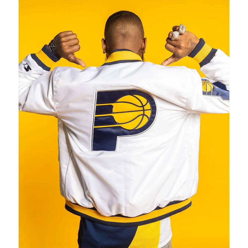 Indiana Pacers X White Jacket