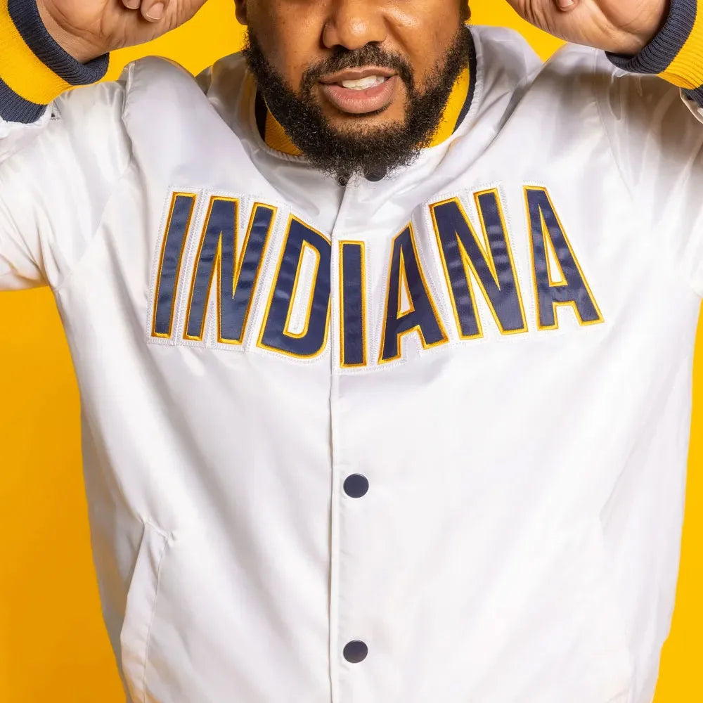 Indiana Pacers X White Jacket