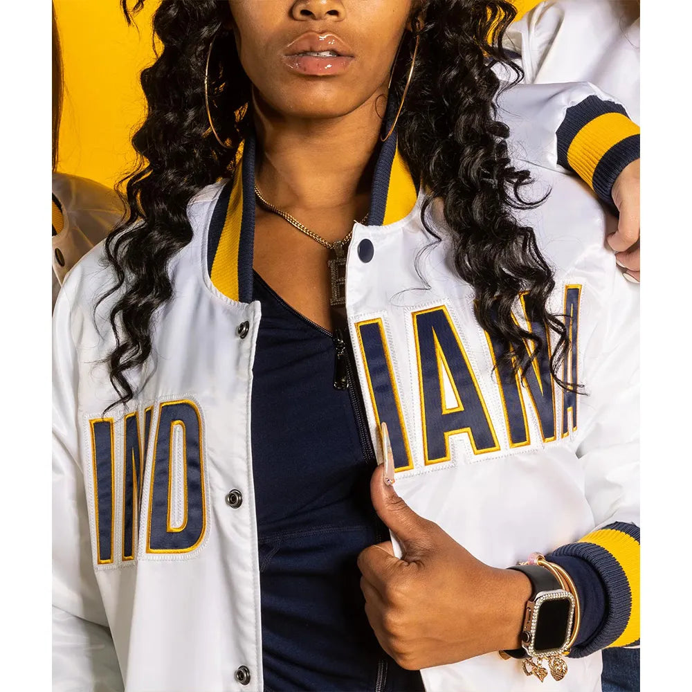 Indiana Pacers X White Jacket