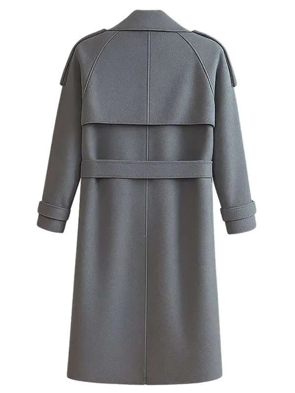 Harper Stern Industry Grey Coat