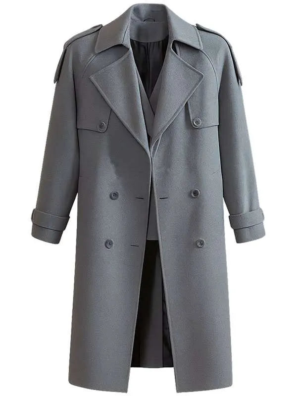 Harper Stern Industry Grey Coat