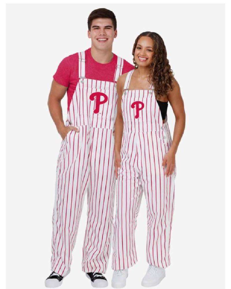 Philadelphia Phillies Pinstripe Bib Overalls