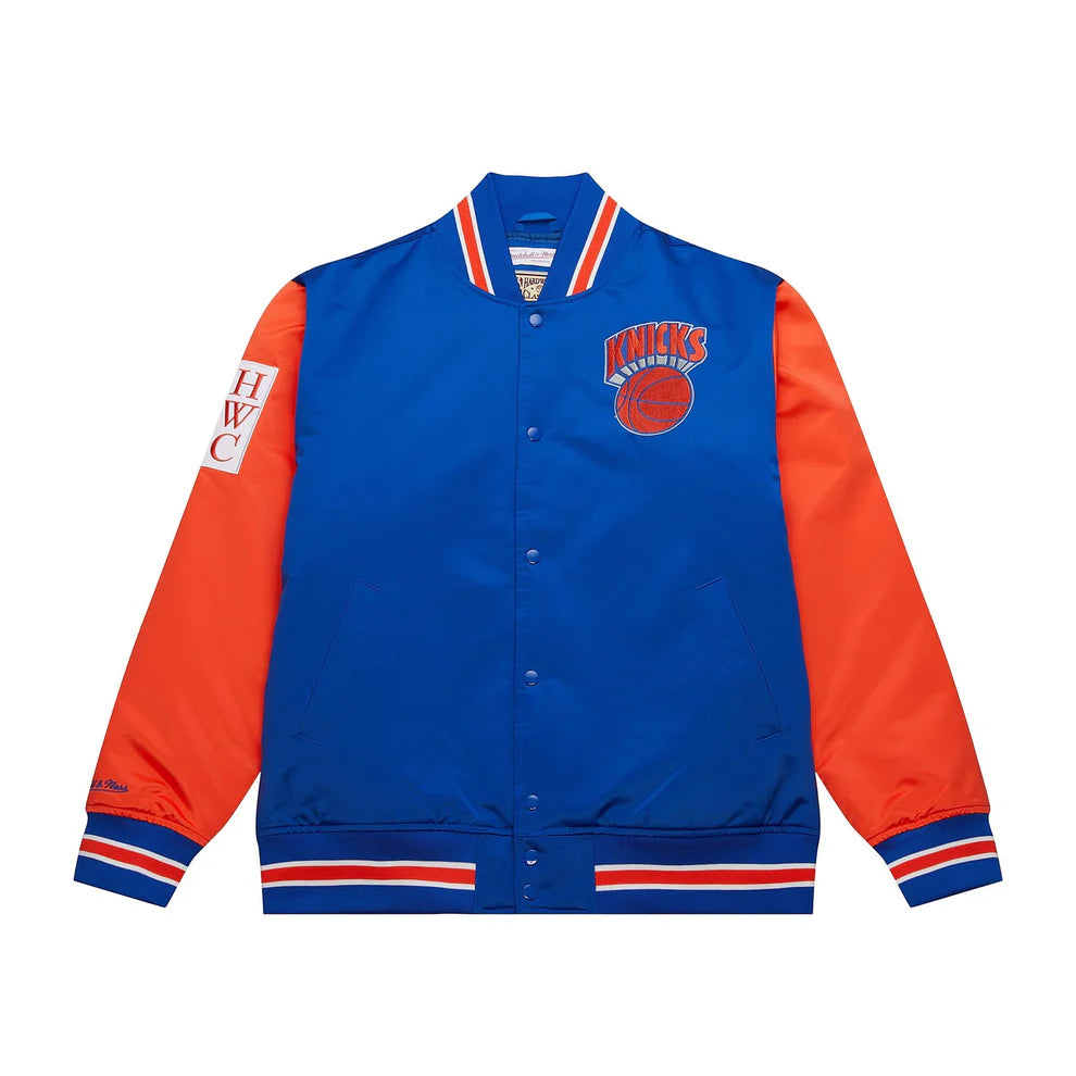 Mitchell & Ness Knicks Primetime Heavyweight Satin Jacket