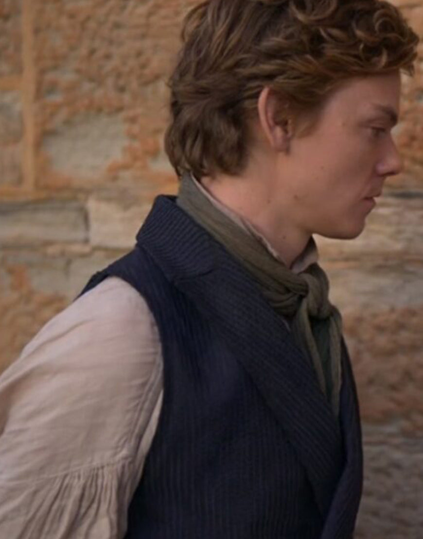 The Artful Dodger 2023 Thomas Brodie Sangster Blue Vest