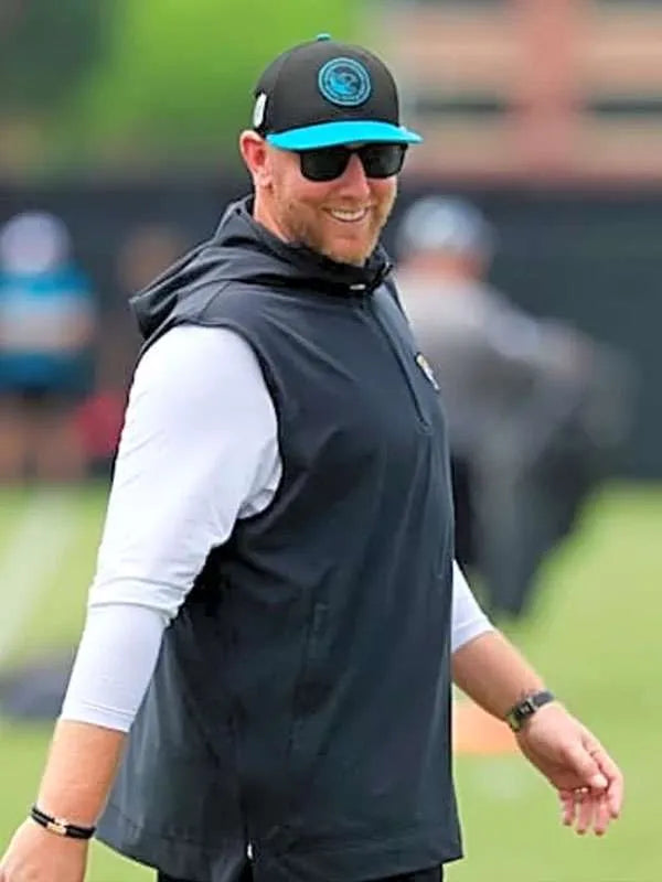 Liam Coen Jacksonville Jaguars Black Vest