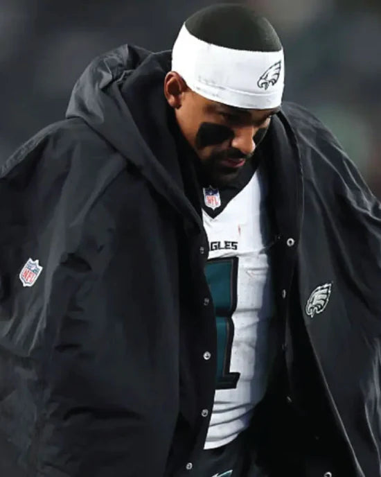 Jalen Hurts Philadelphia Eagles Cape Coat