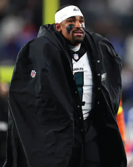 Jalen Hurts Philadelphia Eagles Cape Coat