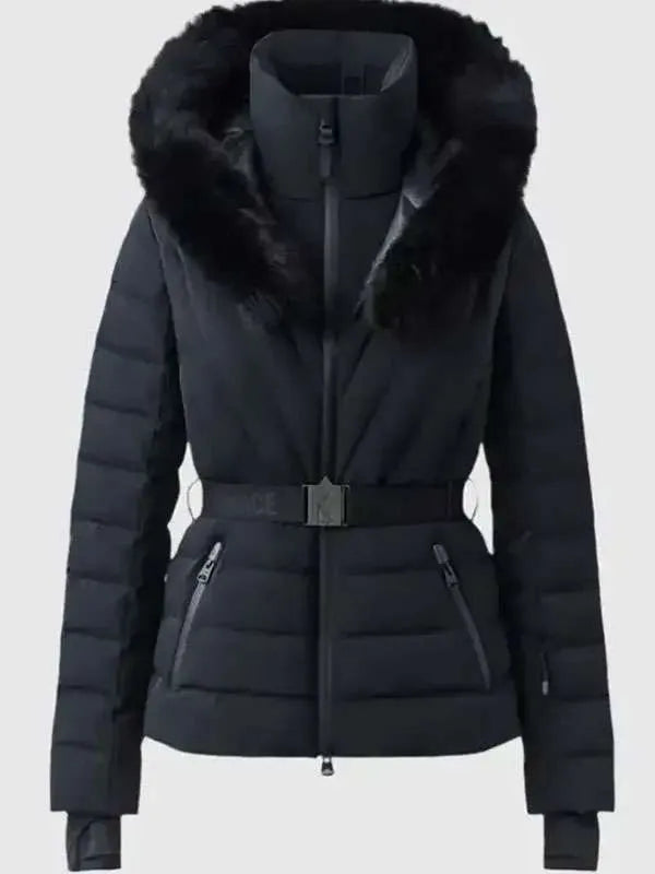 Jameela Jamil A Merry Little Ex Mas Puffer Jacket