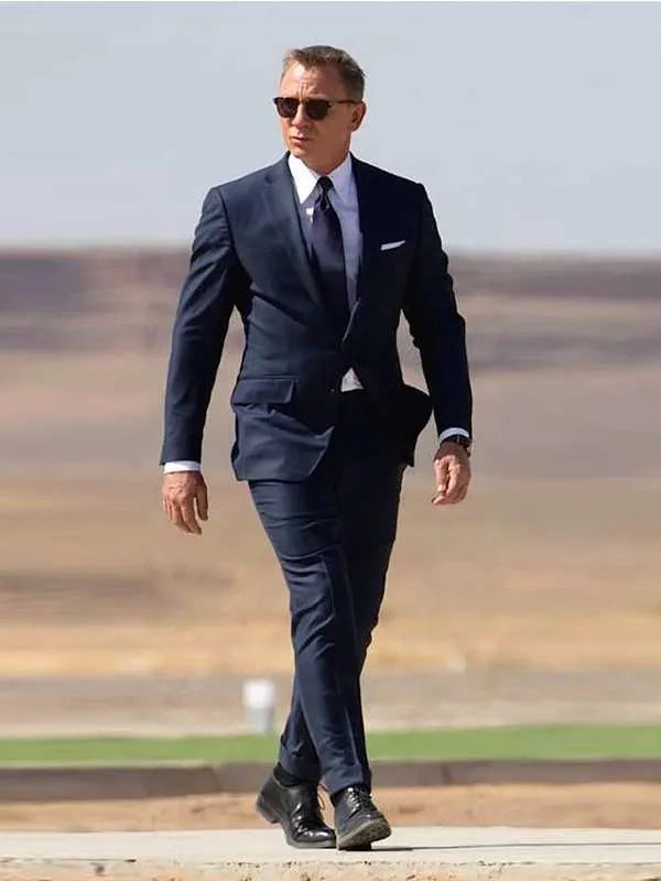 James Bond Spectre Navy Blue Suit