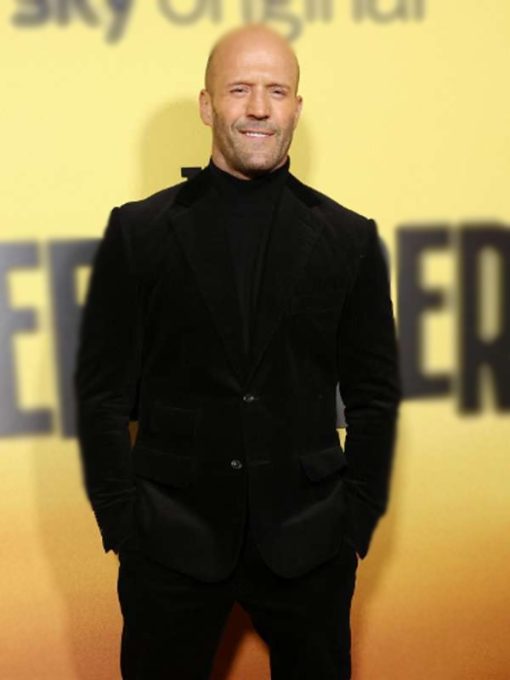 The Beekeeper 2024 Jason Statham Velvet Blazer