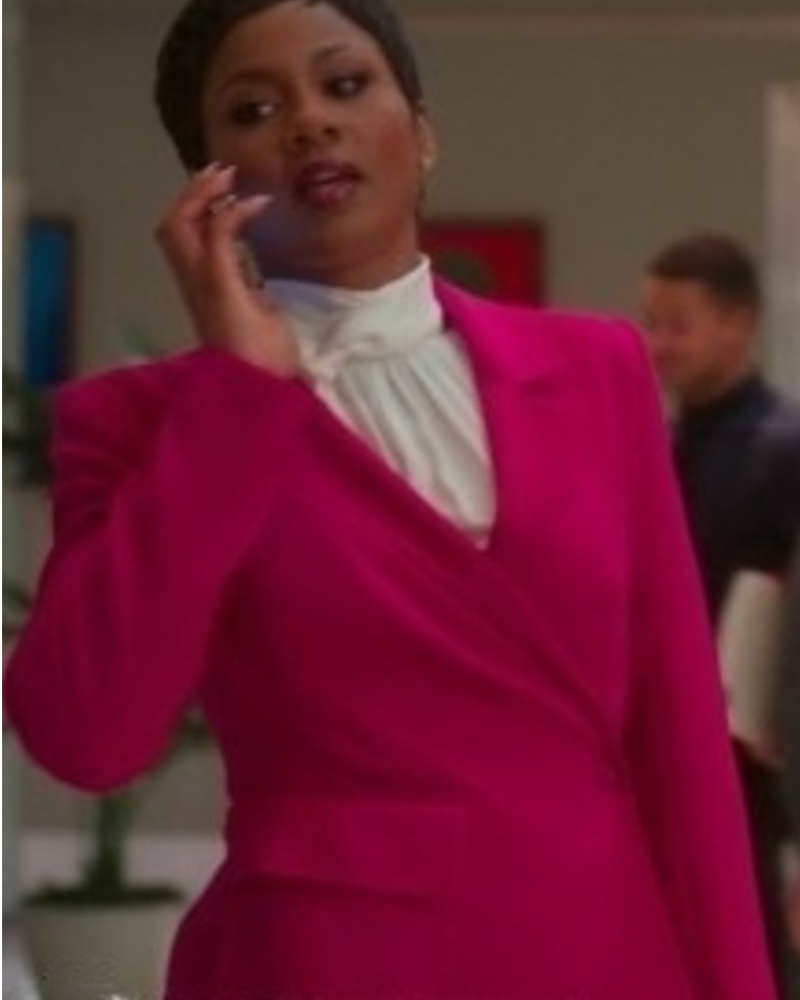 Reasonable Doubt S02 Emayatzy Corinealdi Pink Blazer