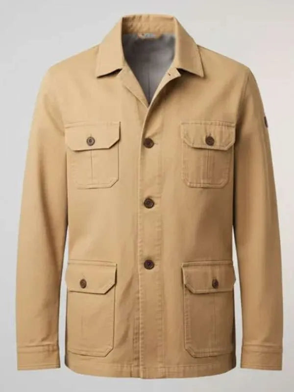 Jim Broadbent Jay Kelly 2025 Cotton Jacket