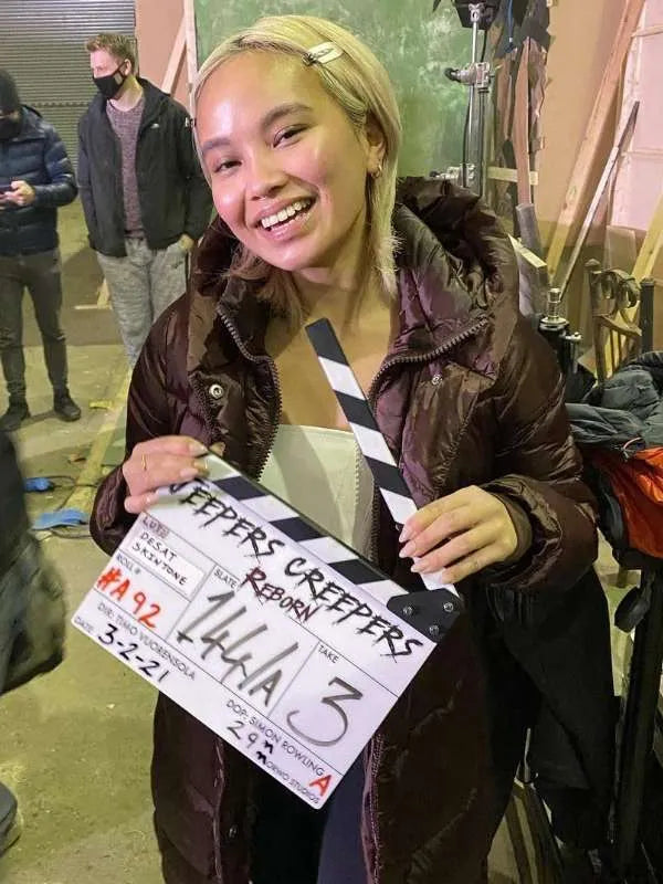 Jeepers Creepers Reborn Ocean Navarro Brown Puffer Jacket