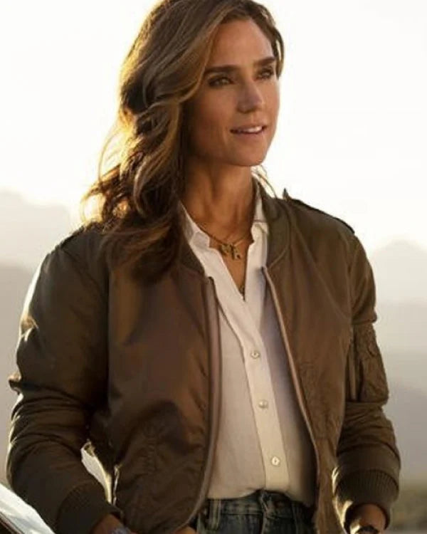 Jennifer-Connelly-Top-Gun-Maverick-Penny-Benjamin-Brown-Jacket