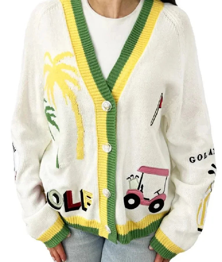 Jennifer Miller Golf Sweater