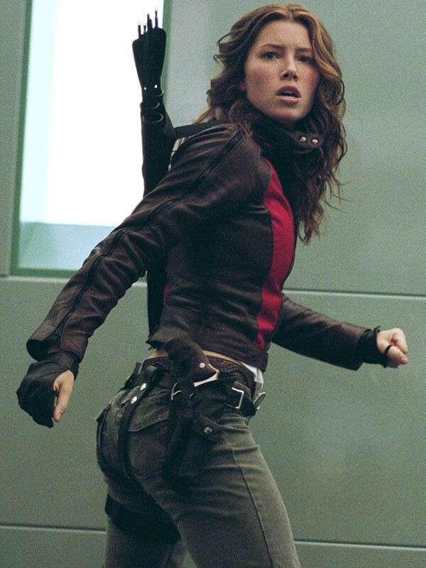 Jessica Biel Blade Trinity Abigail Whistler Jacket