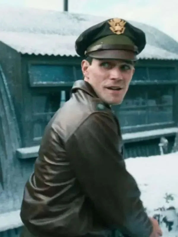 KJ Apa Jimmy Brown Leather Jacket
