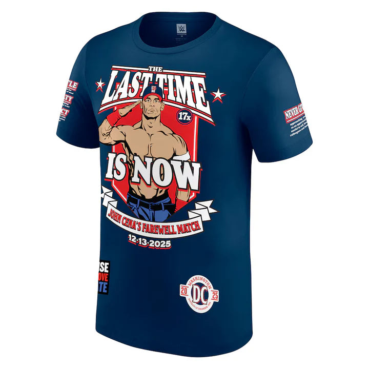 John Cena Farewell Tour 2025 Washington D.C. T-Shirt