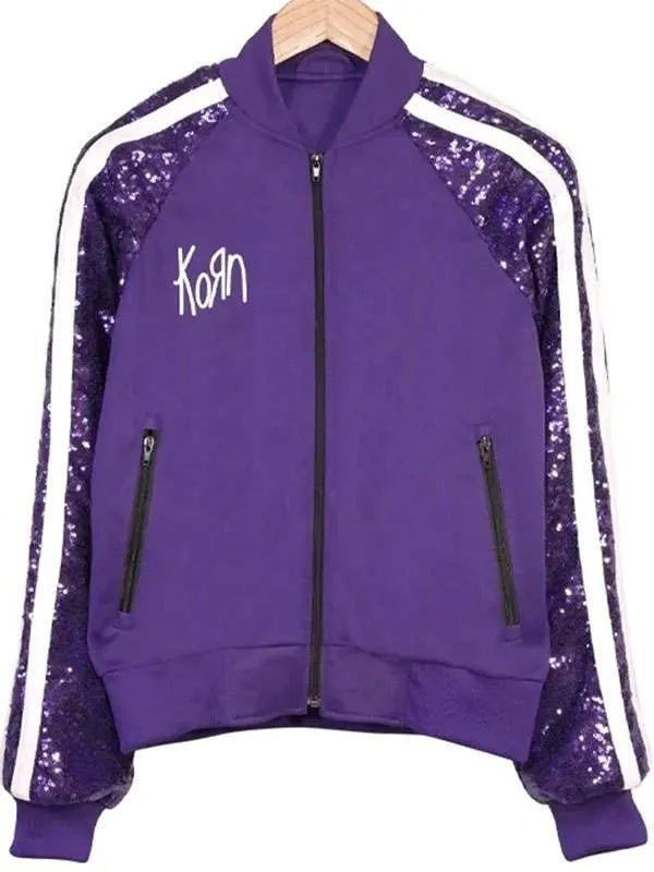 Jonathan Davis Purple Tracksuit