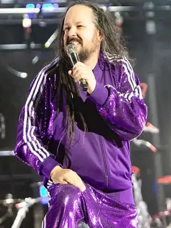 Jonathan Davis Purple Tracksuit