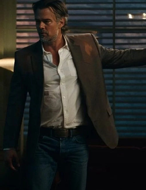 Josh Duhamel Ransom Canyon Brown Blazer