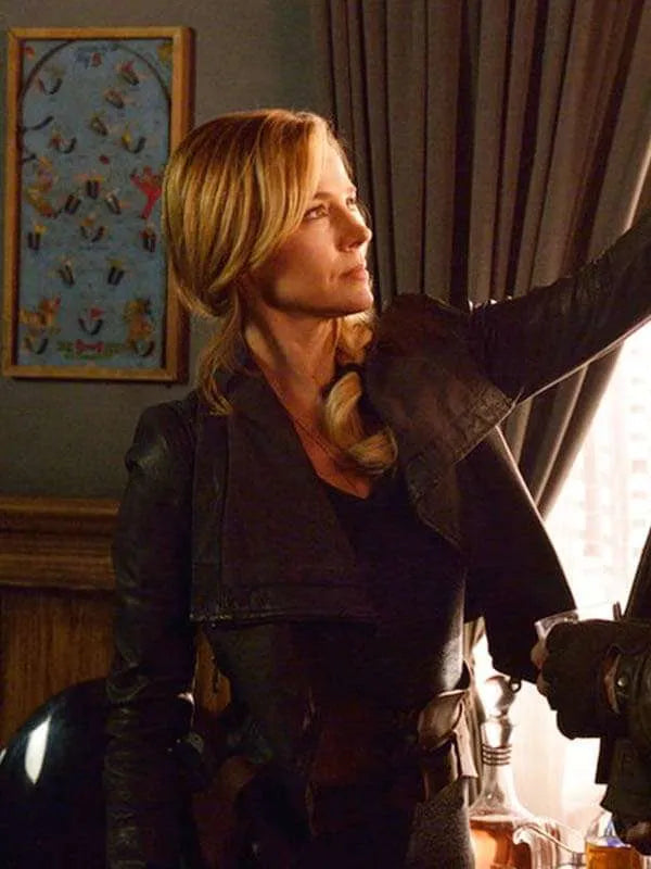 Julie Benz Defiance Black Leather Jacket