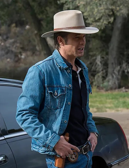 Justified: City Primeval Raylan Givens Denim Jacket