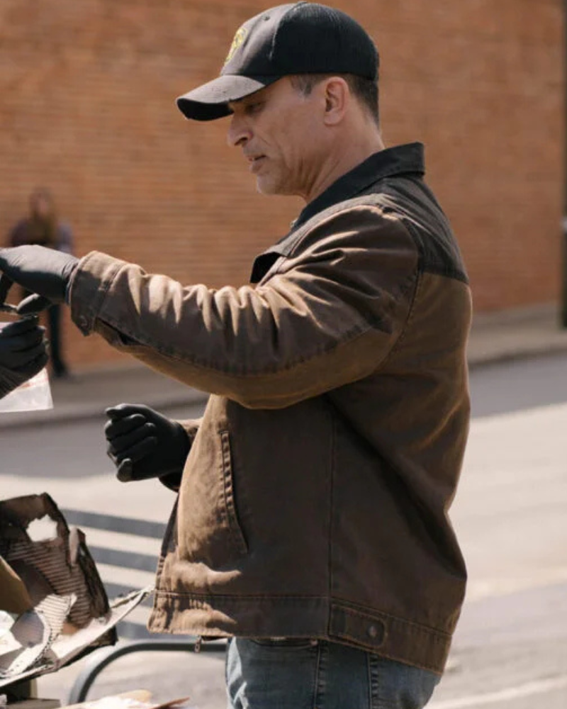 Justin Wise Blue Ridge The Series S01 Brown Jacket