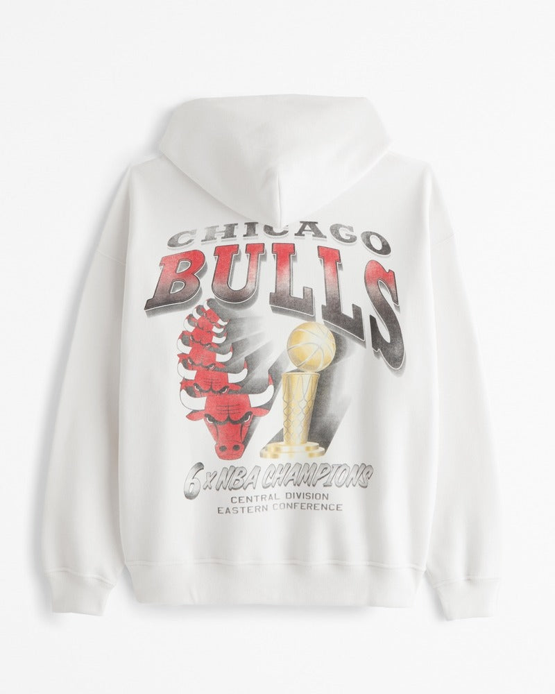 Chicago Bulls Graphic Popover Hoodie