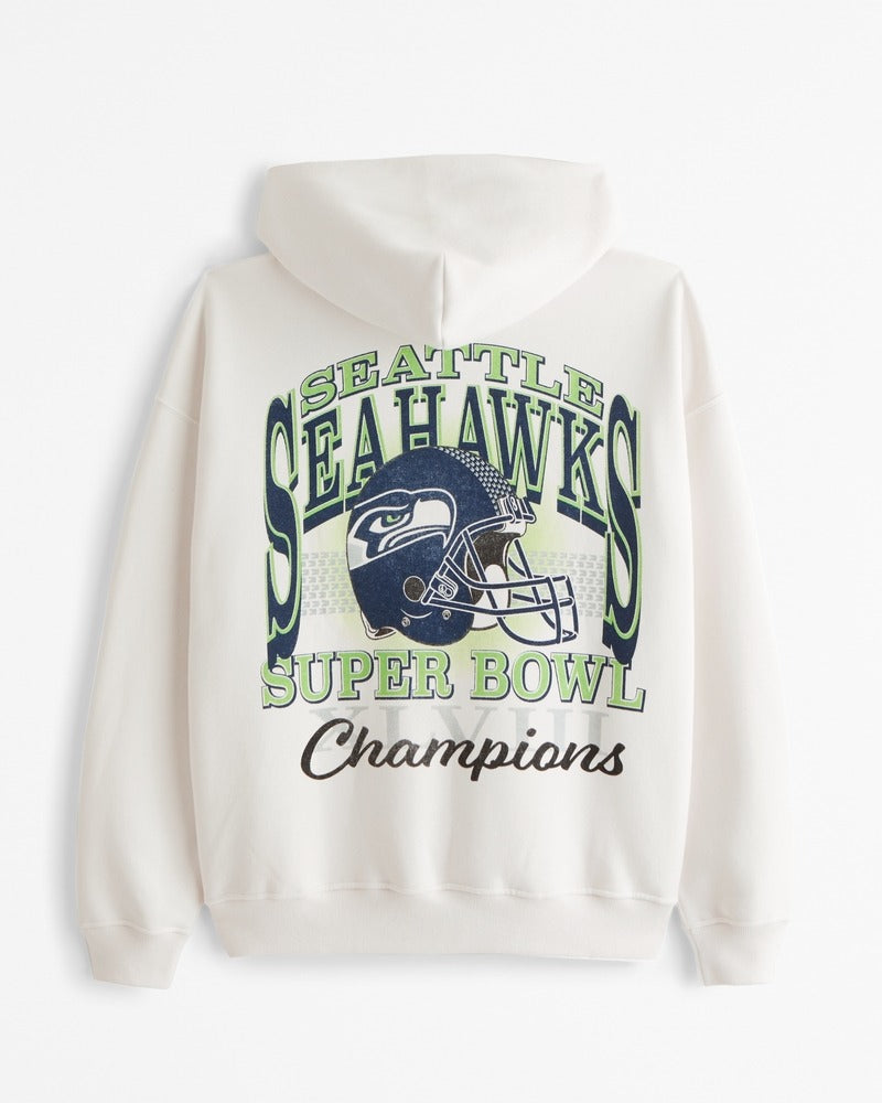 Seattle Seahawks Graphic Popover Hoodie