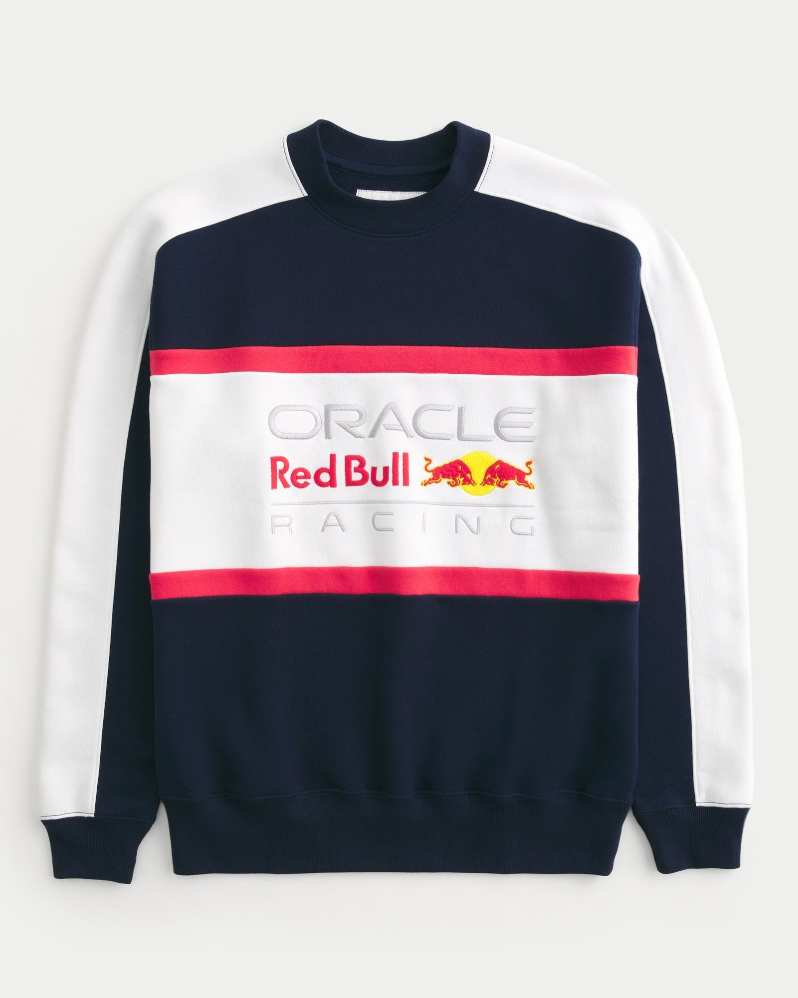Relaxed Oracle Red Bull Racing Graphic Crew Sweatshirt