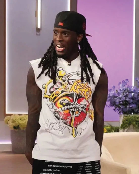 Kai Cenat The Jennifer Hudson Show S04 Graphics Sleeveless T-Shirt
