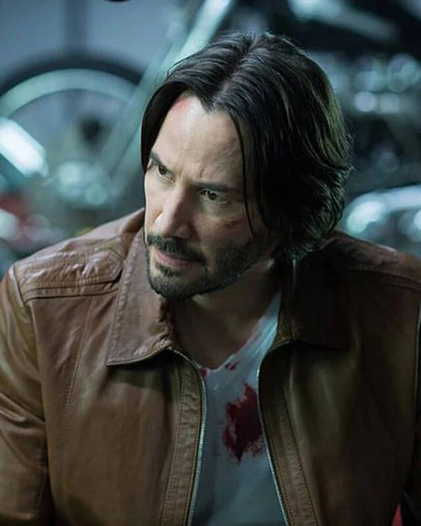 John Wick Brown Leather Jacket