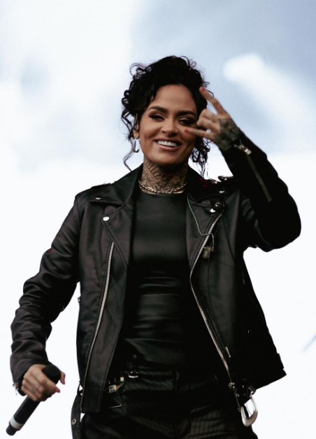 Kehlani Dreamville Festival Black Leather Jacket