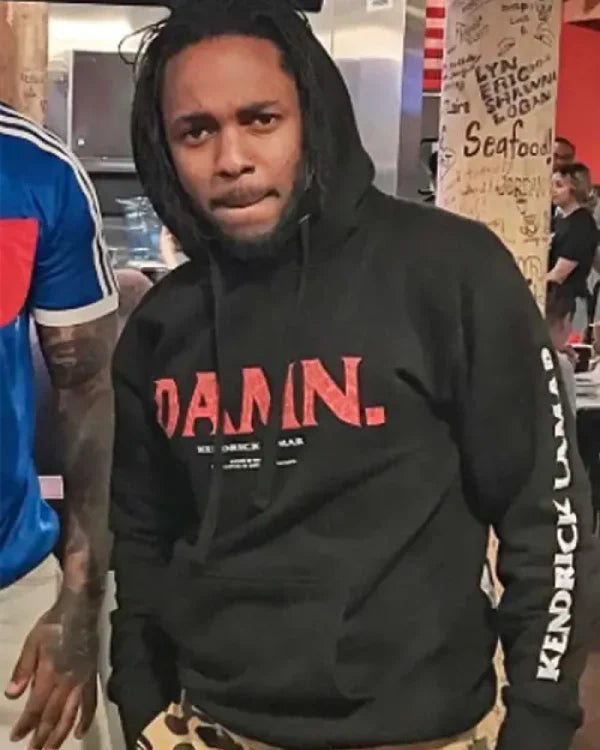 Kendrick Lamar Kung Fu Kenny Black Hoodie