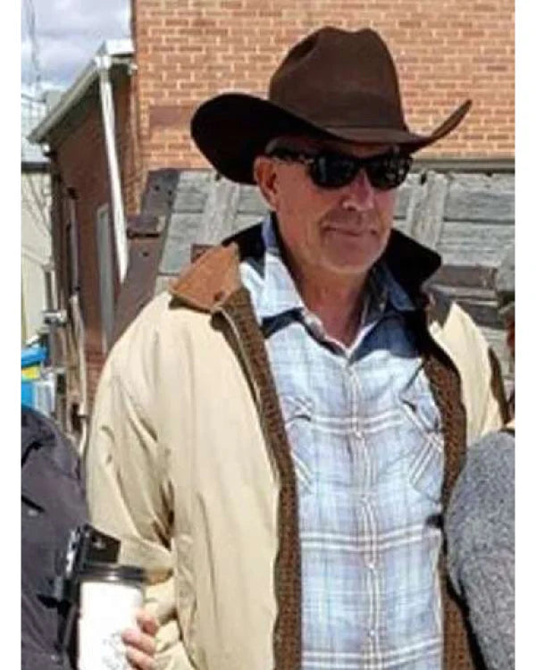 Kevin Costner Let Him Go George Blackledge Cotton Jacket