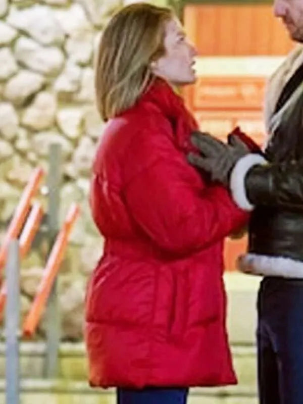 The Finnish Line Kim Matula Red Puffer Jacket