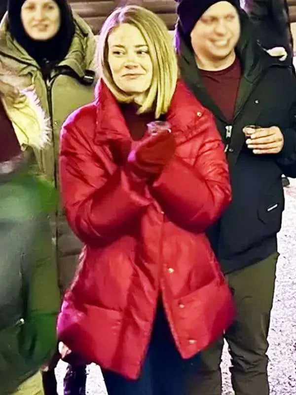 The Finnish Line Kim Matula Red Puffer Jacket