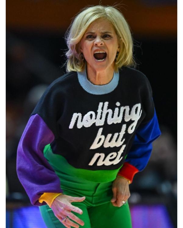 Kim Mulkey Nothing But Net Sweater