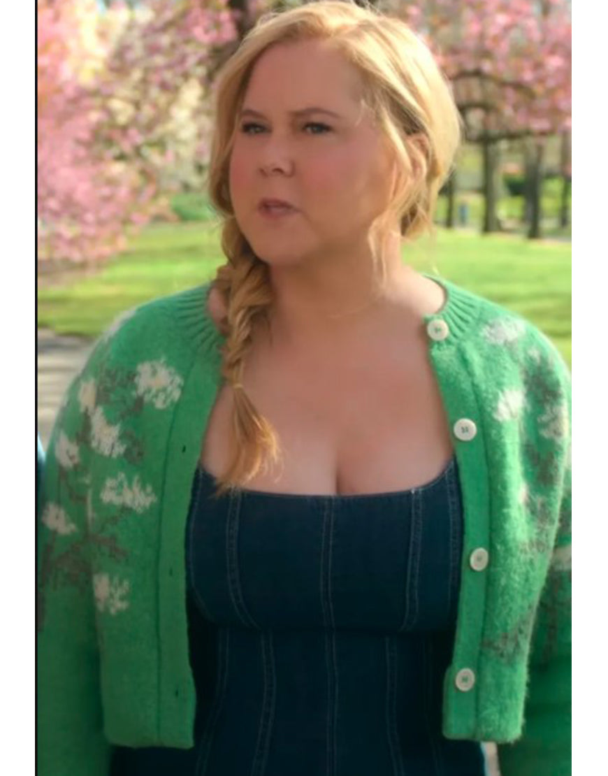 Kinda Pregnant 2025 Amy Schumer Floral Cardigan