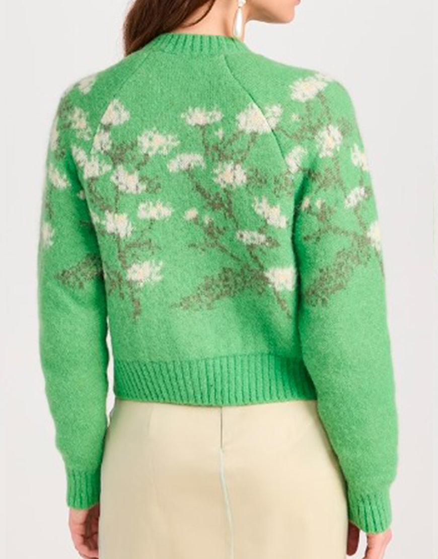 Kinda Pregnant 2025 Amy Schumer Floral Cardigan