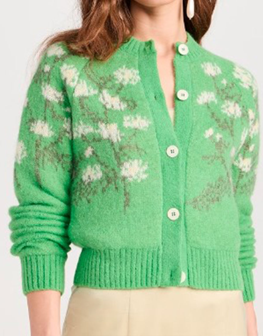 Kinda Pregnant 2025 Amy Schumer Floral Cardigan