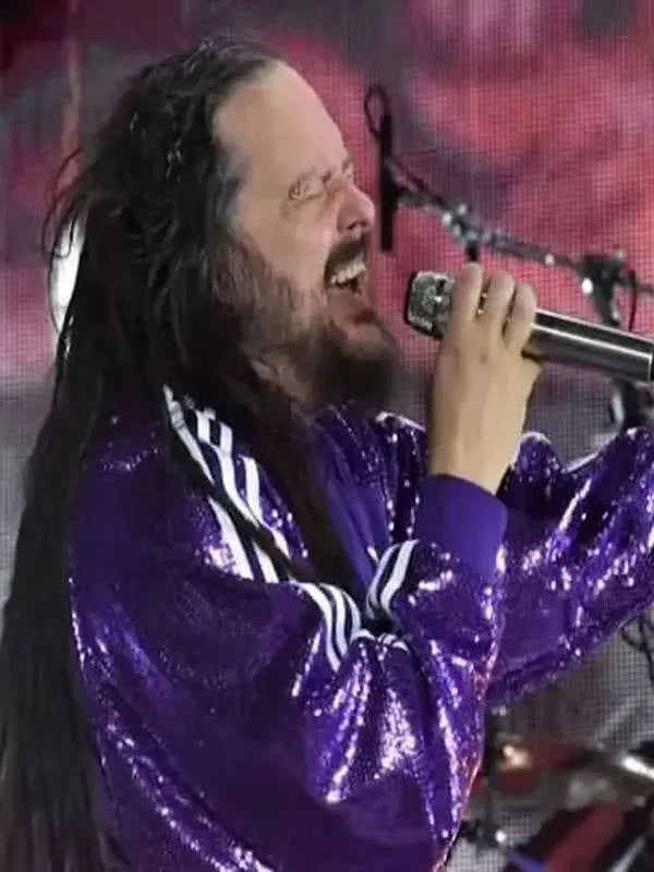 Jonathan Davis Purple Tracksuit
