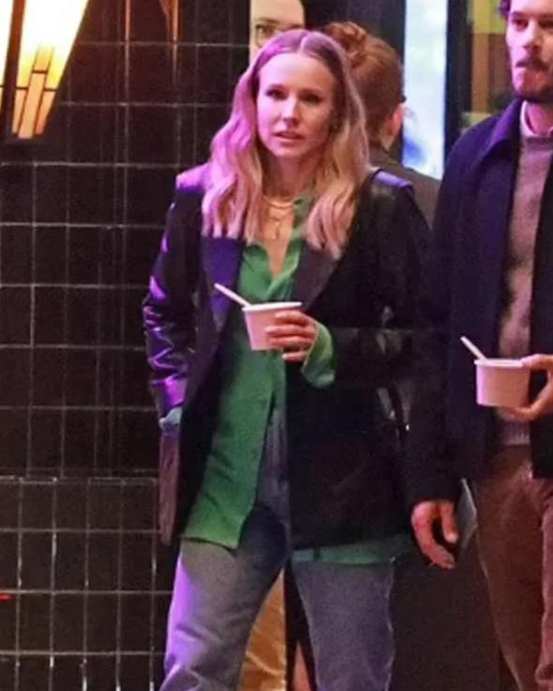 Joanne Nobody Wants This S01 Leather Blazer