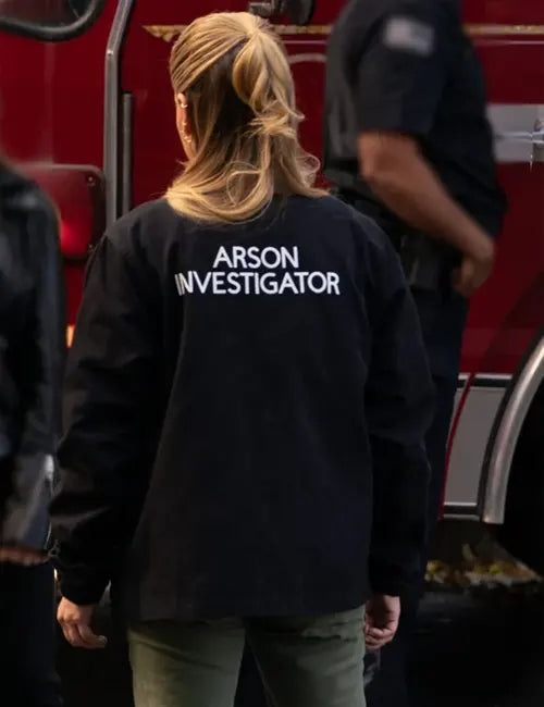Kristin Ramsey Wolf Pack S01 Black Cotton Jacket