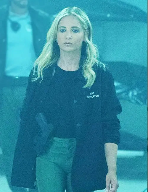Kristin Ramsey Wolf Pack S01 Black Cotton Jacket