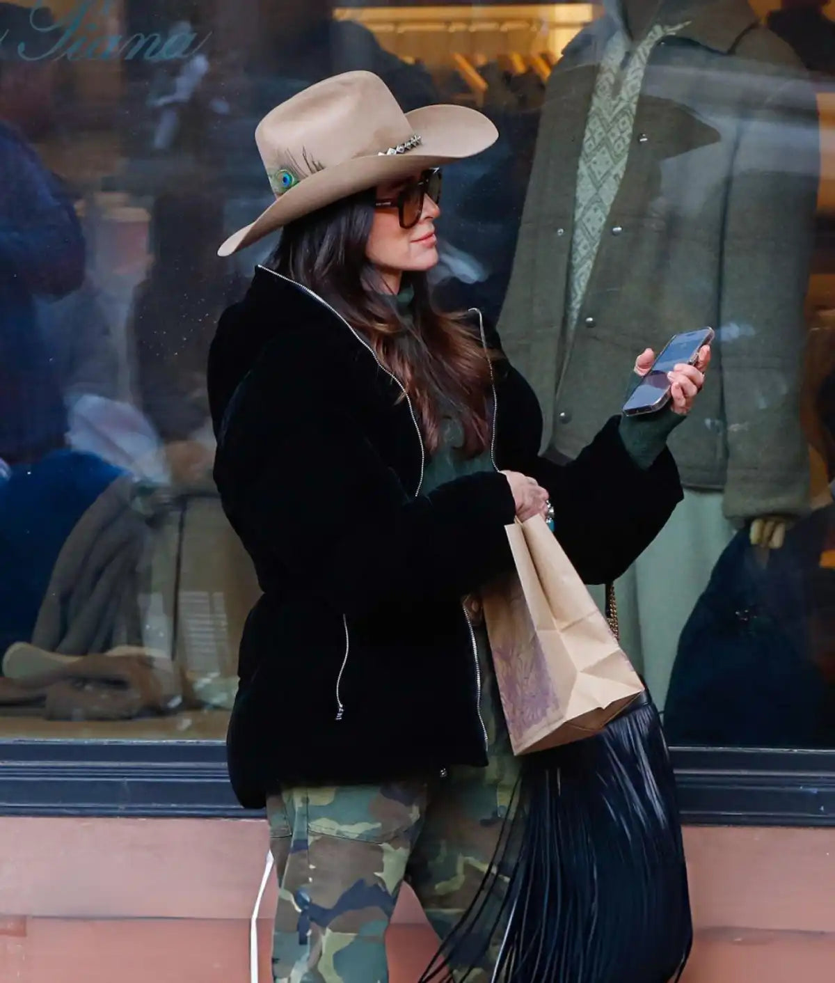 Kyle Richards Aspen 2025 Jacket